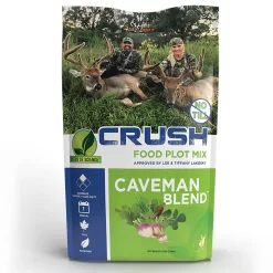 Ani-Logics Outdoors CRUSH Caveman Blend 3.5lb Bag (Plants 1/4 Acre) 24004 Food Plot Mix