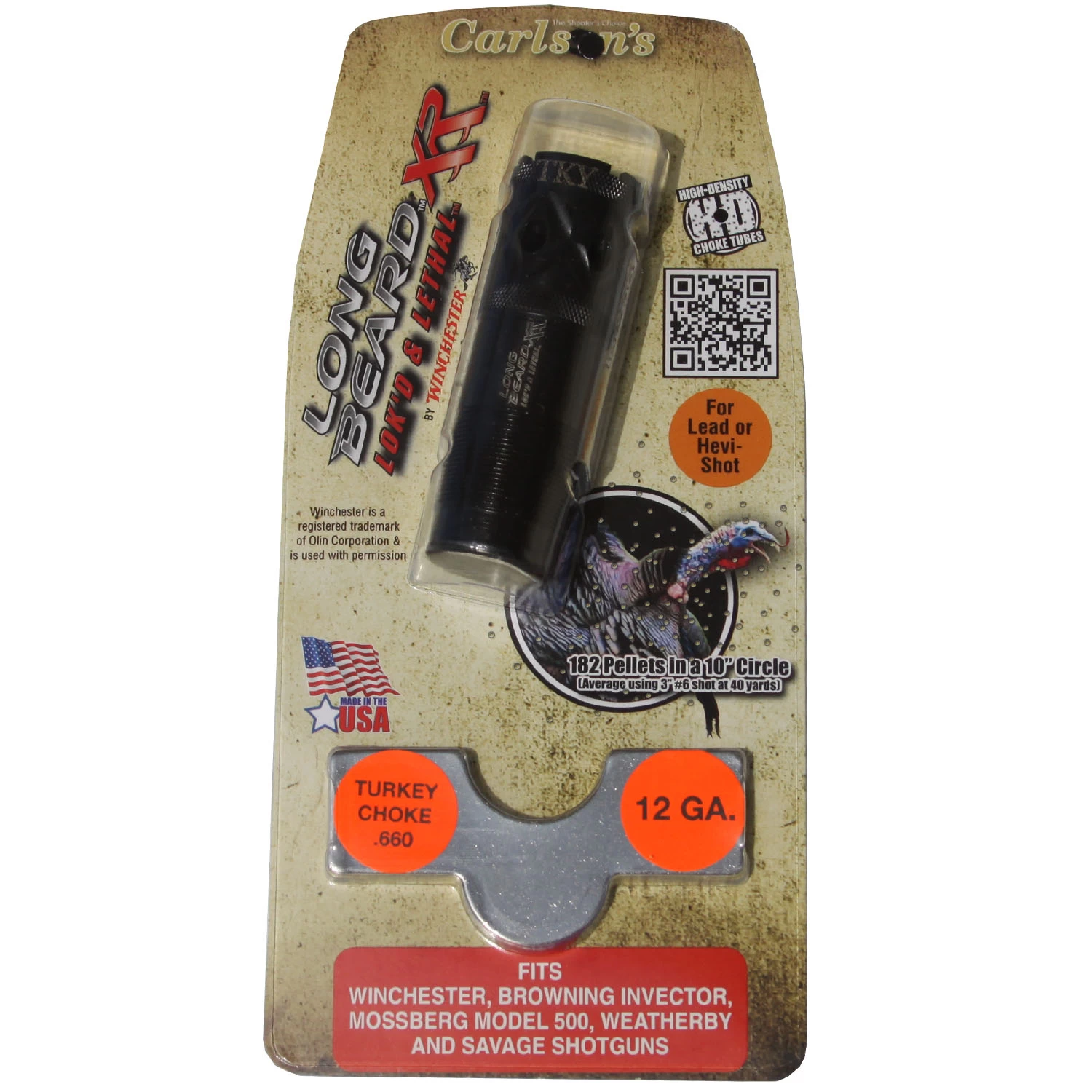 Carlson’s Choke Tubes WINCHESTER -BROWNING INV -MOSS 500 LONG BEARD TURKEY CHOKE TUBES .660 12GA 70100 2 Carlson’s Choke Tubes WINCHESTER -BROWNING INV -MOSS 500 LONG BEARD TURKEY CHOKE TUBES .660 12GA 70100 - Image 2