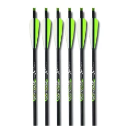 Carbon Express Bolts Piledriver 20″ Crossbolt 6 Pack W/Moon Nocks 52140