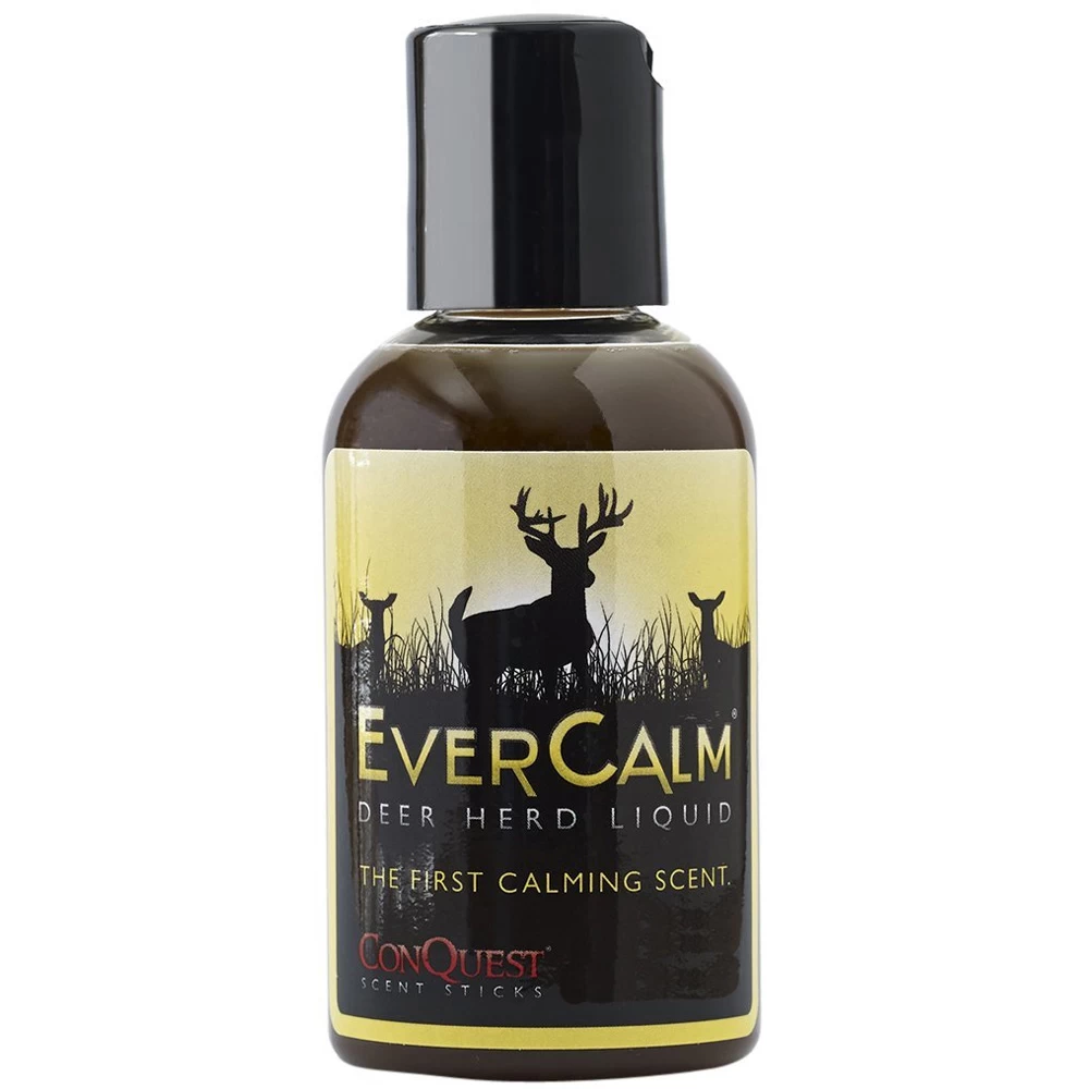 Conquest Scents EverCalm Deer Herd Liquid 2 Oz Bottle 1207 1 Conquest Scents EverCalm Deer Herd Liquid 2 Oz Bottle 1207