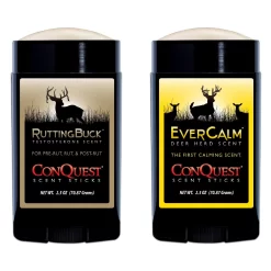 Conquest Scents RuttingBuck Pack Testosterone Scent & EverCalm Herd Scent Stick 5 Oz. 1256