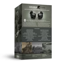 Grizzly Ears Predator PRO Ear Buds Bluetooth Rechargable GE-PP -Farmstead Outdoors Grizzly Ears 15959 Grizzly Ears Predator Pro Back