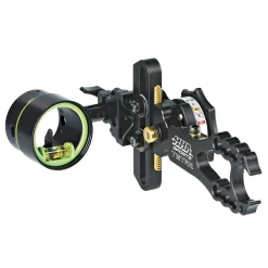HHA Sports Bow Sight Tetra RYZ Right Hand 2 Pin .010 W/ Free Sight Light RYZ-2510-GRED