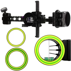Spot Hogg Sight Fast Eddie XL MRT 3 Pin .019 Right Hand Large Guard W/ Alignment Rings FEXL3RH19MRT