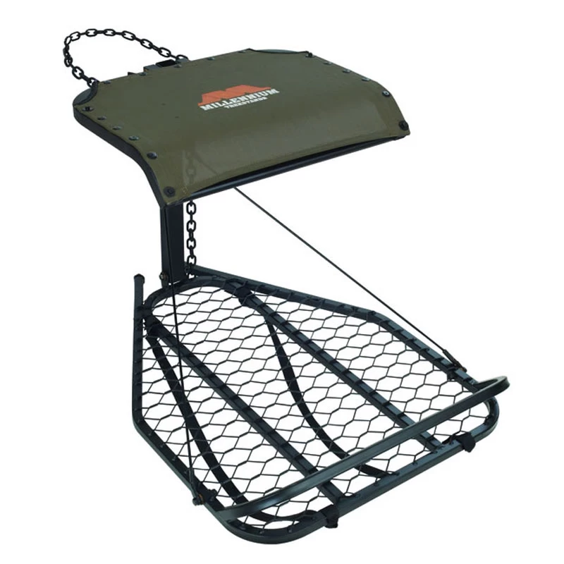 Millennium Treestands M25 Steel Hang On W/footrest – Includes Safe-Link 35′ Safety Line M-025-SL 1 Millennium Treestands M25 Steel Hang On W/footrest – Includes Safe-Link 35′ Safety Line M-025-SL