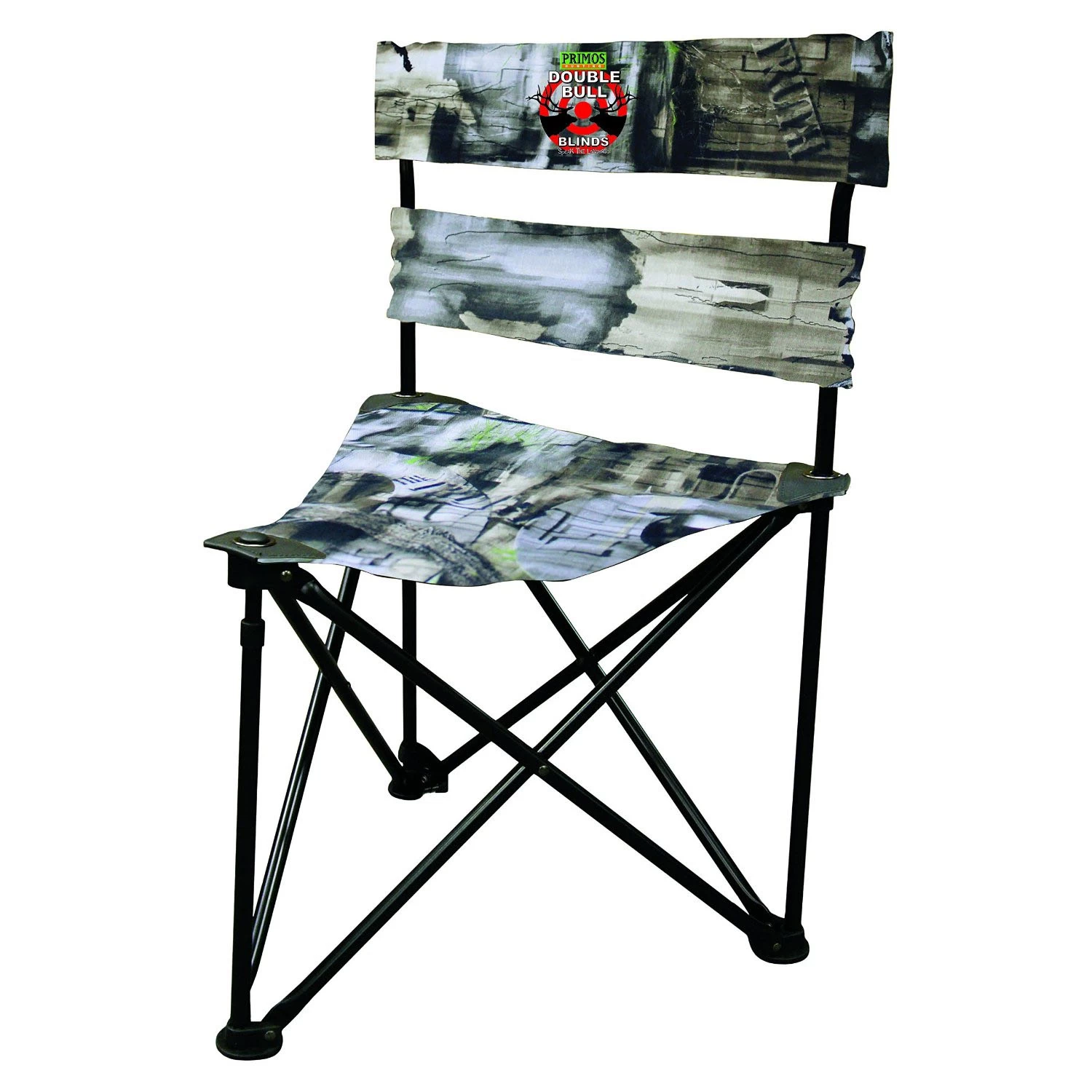 Primos Ground Blind Double Bull Tri Stool Truth Camo PS60085 1 Primos Ground Blind Double Bull Tri Stool Truth Camo PS60085