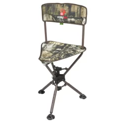 Primos Ground Blind Double Bull Swivel Tri Stool Truth Camo 65153