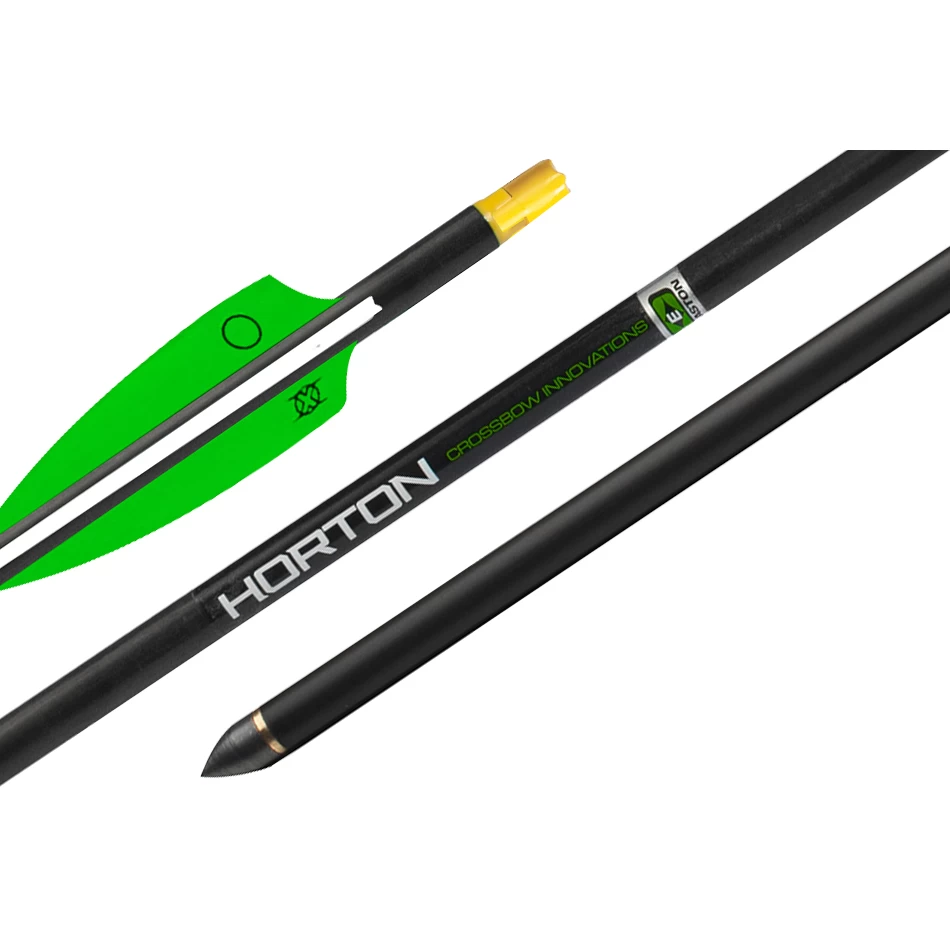 Horton Crossbow Carbon Arrow 20″ Bolt Omni 2.0 Nock 6 Pack HEA-722.6 1 Horton Crossbow Carbon Arrow 20″ Bolt Omni 2.0 Nock 6 Pack HEA-722.6