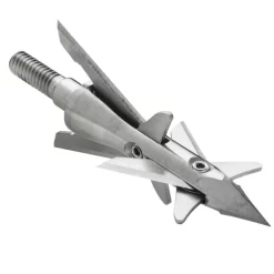 TruGlo Crossbow Broadhead Titanium X Mechanical 4 Blade 100 Grain 1 3/4″ Cut 3 Pack TG3202AX
