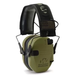 Walker’s Razor Slim Low Profile Electronic Earmuffs Patriot Series Olive Drab Green GWP-RSEMPAT-ODG